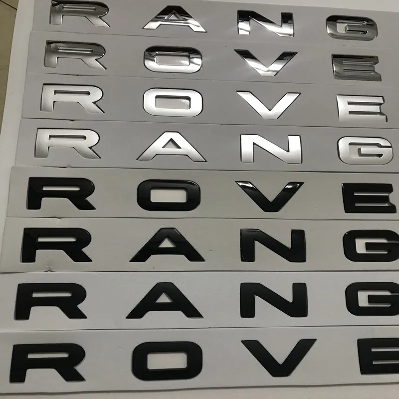 1 комплект глянцевая матовая черная Серебристая накладка на переднюю капот