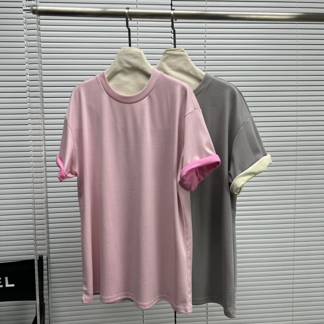 

2022 spring and summer new round neck short sleeve T-shirt