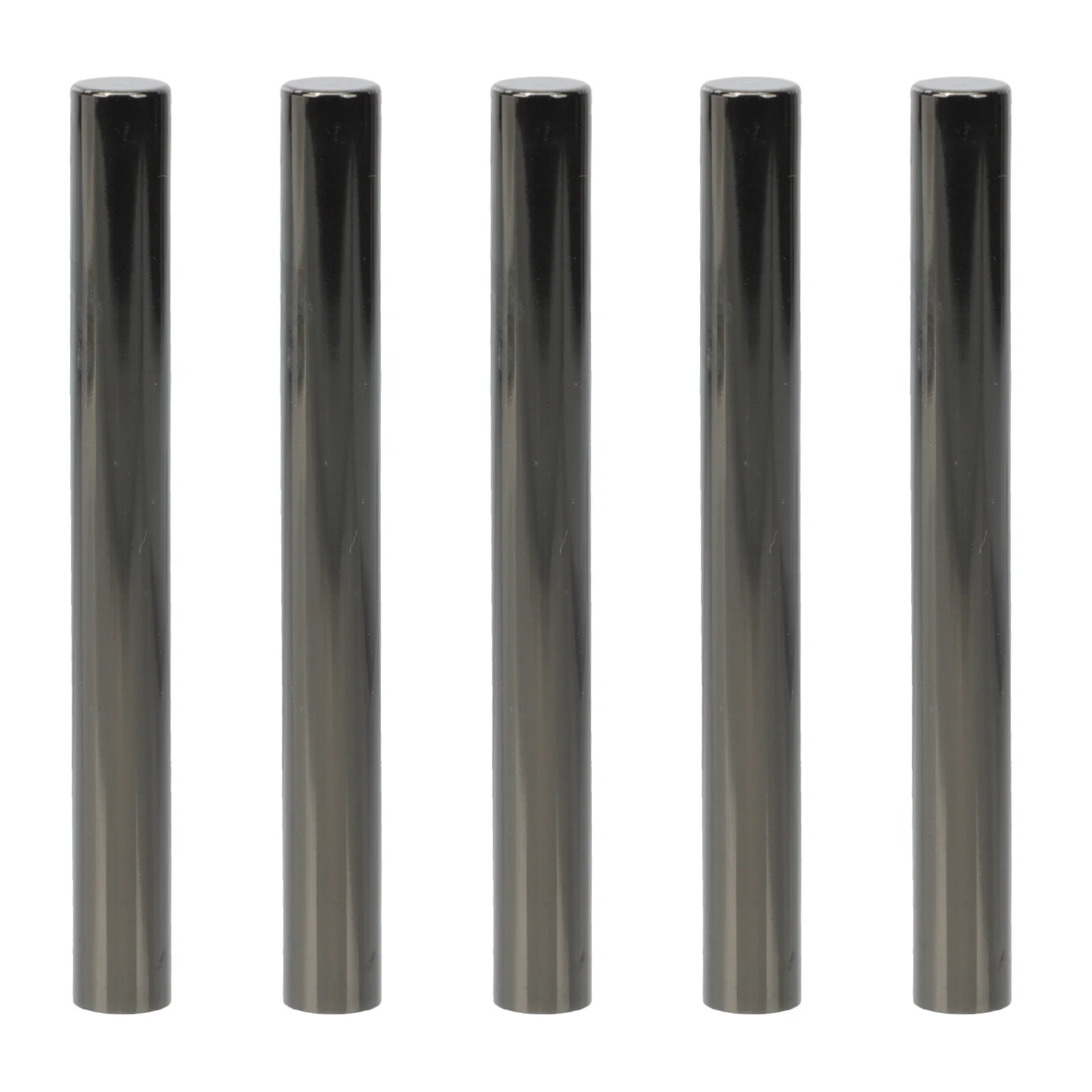 

5 PCS Nail Tools For Nail For Nail Nail Pen Cap Lightproof Caps Salon Supply Metal 8.4x0.92cm Brush Covers Zinc Alloy