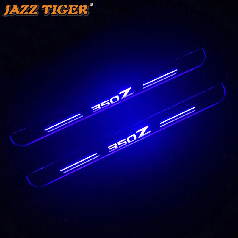

Door Sill Scuff Plate Pedal Ligths For Nissan 305Z Threshold Led Bar Pathway Dynamic Welcome Lamp