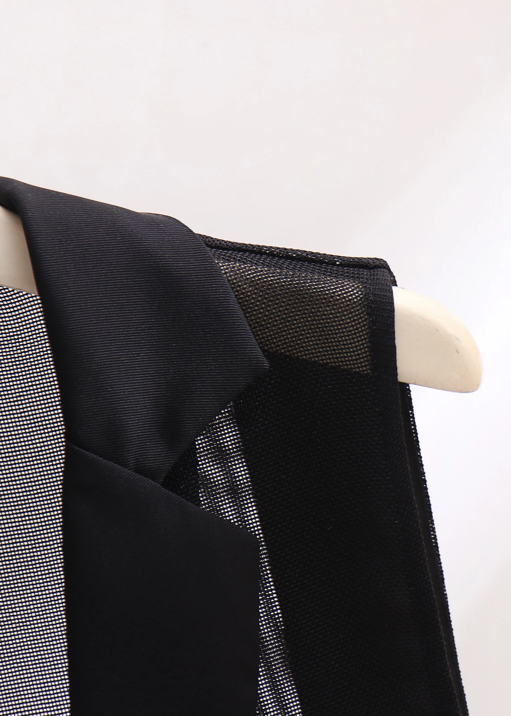 Сетчатый костюм безрукавка Летний Тонкий Элегантный Женский приталенный черный