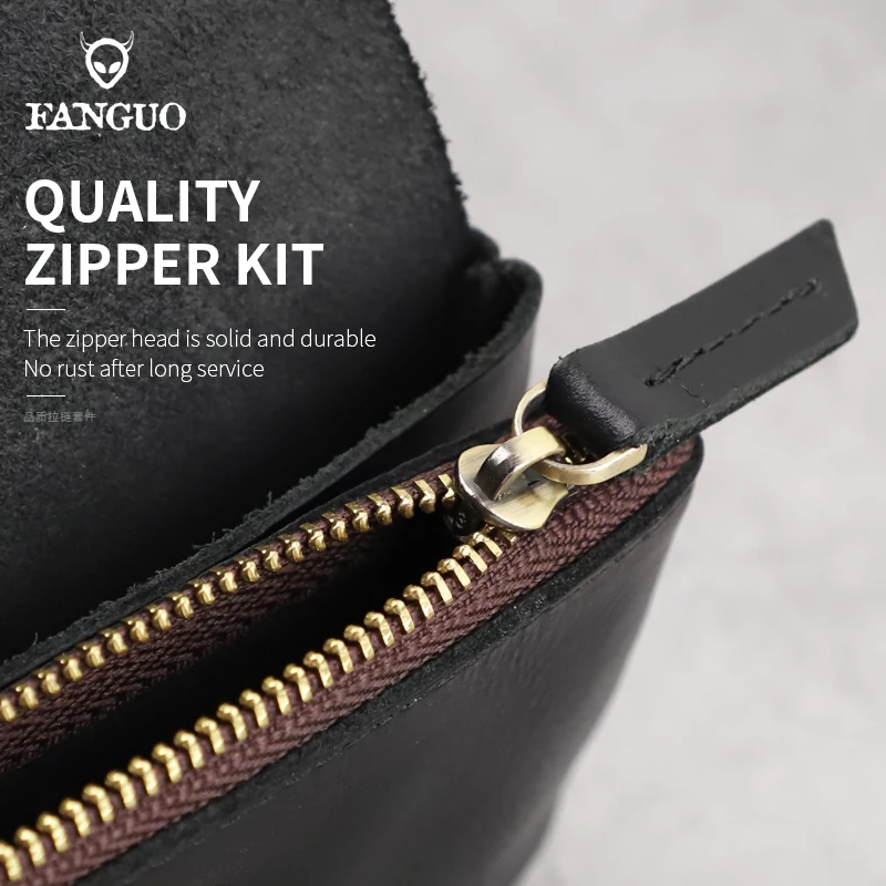 Fashion Cowhide Coin Purse Women Genuine Leather Card Holder Pouch Men Handmade Short Credit Card Slot Coin Purse Mini Wallet