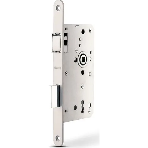 

Замок врезной немецкого типа Kale, Овальный хромированный, 55 мм, 150 Bb000012