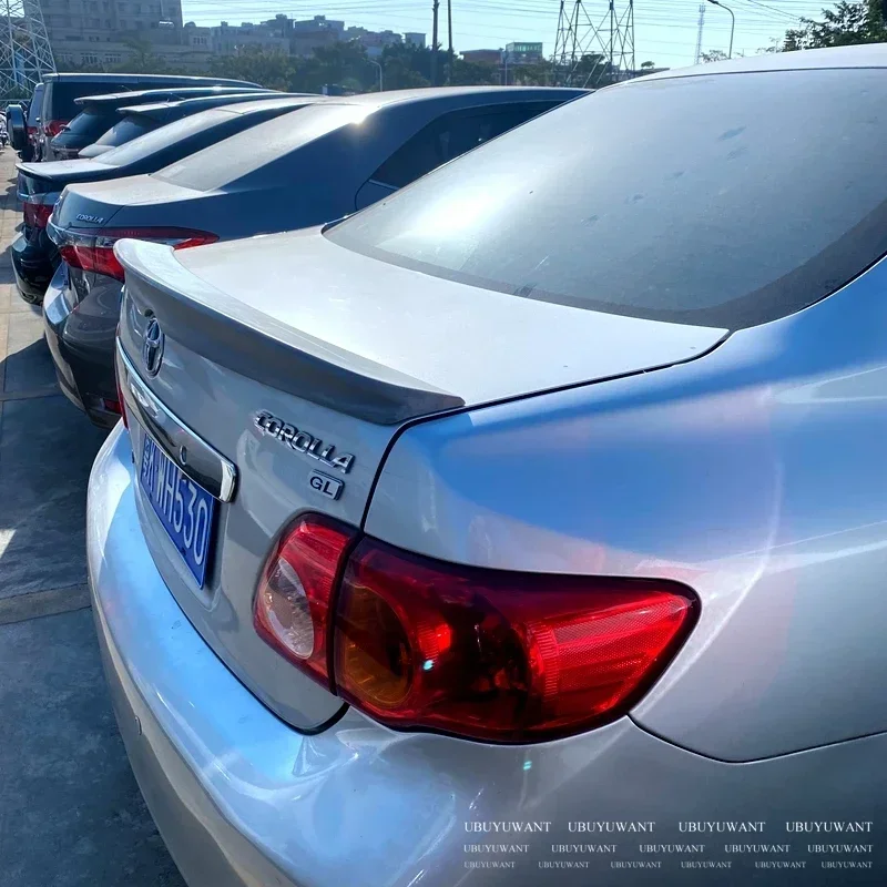Спойлер для Toyota Corolla 2007 2008 2009 2010 2011 2012 АБС-материал углеродное волокно аксессуары