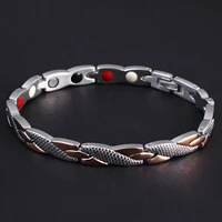 elegant magnetic therapy fit plus bracelet ultra strength therapy adjustable anti swelling bracelet jewelry for men women