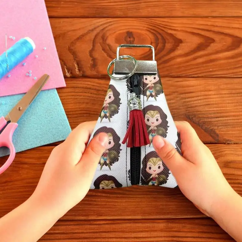 Набор трафаретов для ключей милый треугольный брелок прозрачные стеганые