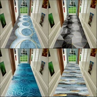 3d corridor carpet long hallway geometric living room stereo print kitchen mat carpet anti skid home textile bedroom area rug