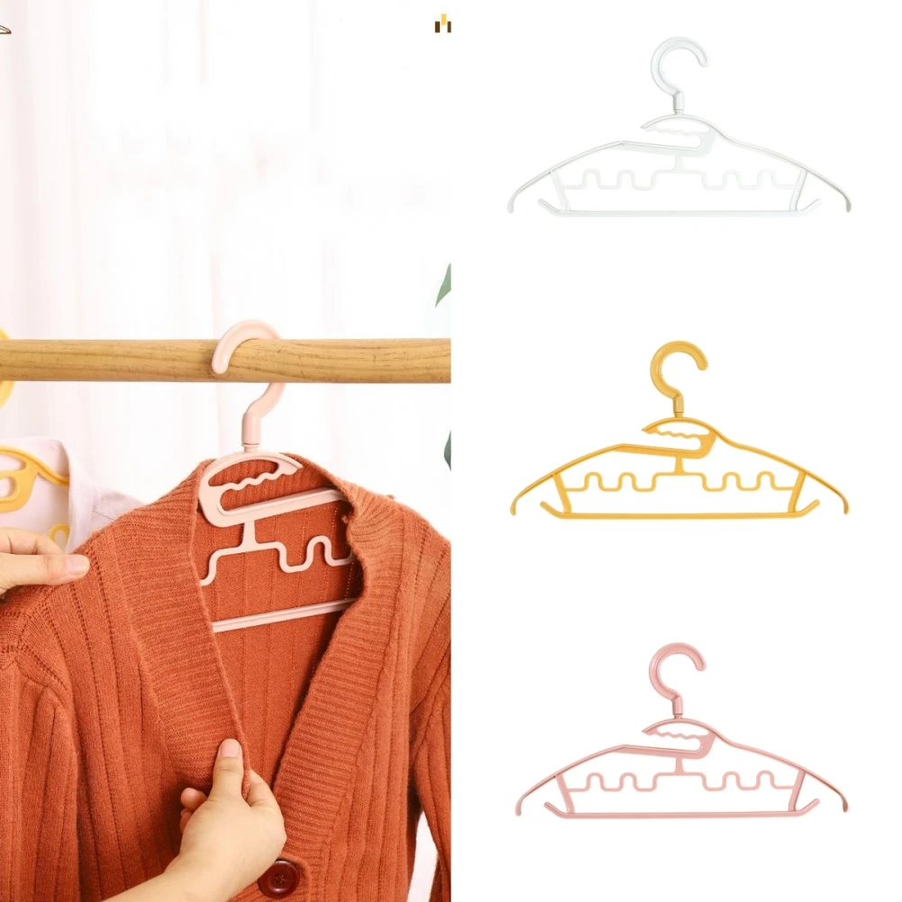 

1pcs Magic Multi-port Support hangers for Clothes Drying Rack Multifunction Plastic Clothes Rack Drying Hanger Storage Hangers