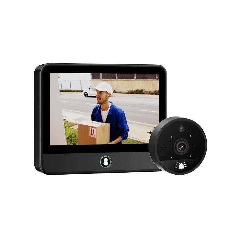 DANMINI WIFI 2K Дверной звонок 4,3 дюйма