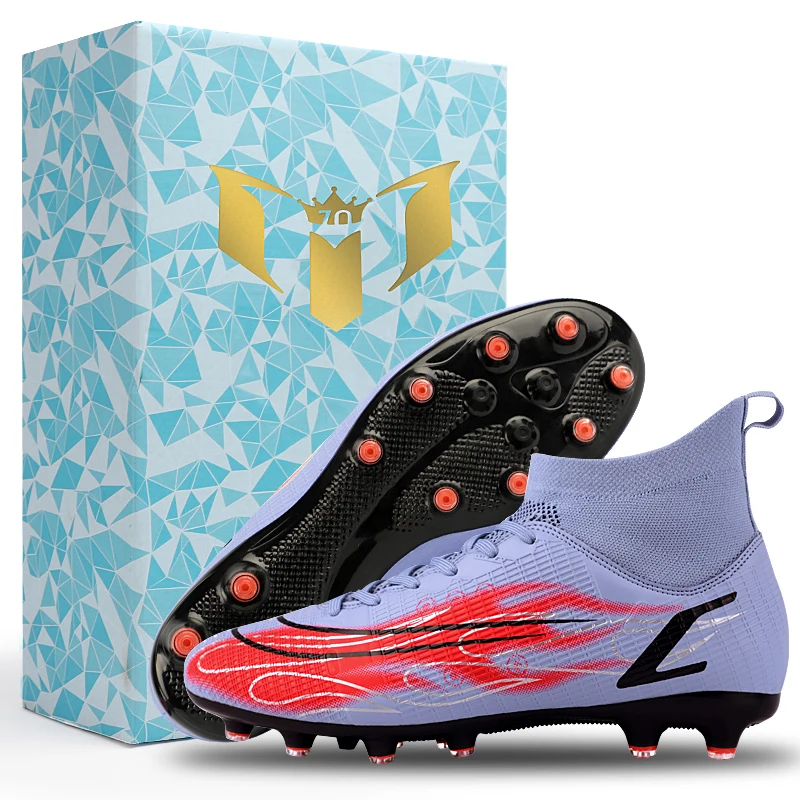 Top Quality AG/TF Football Boots Men Professional Field Football Cleats Men's Artificial Grass Soccer Shoes Futsal Sneakers Men
