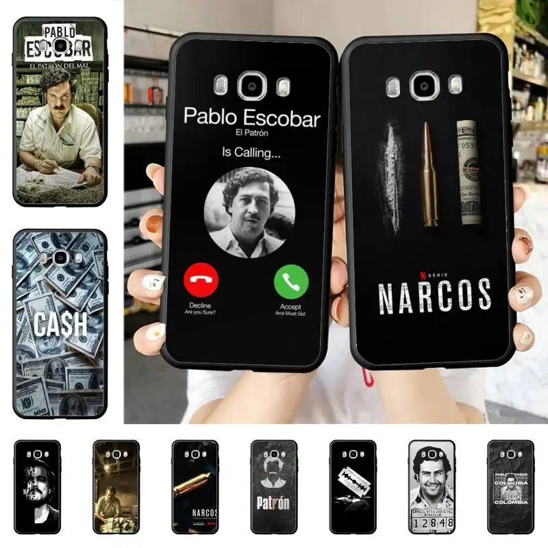 

Narcos TV Series Pablo Escobar Phone Case for Samsung J 4 5 6 7 8 prime plus 2018 2017 2016 J7 core