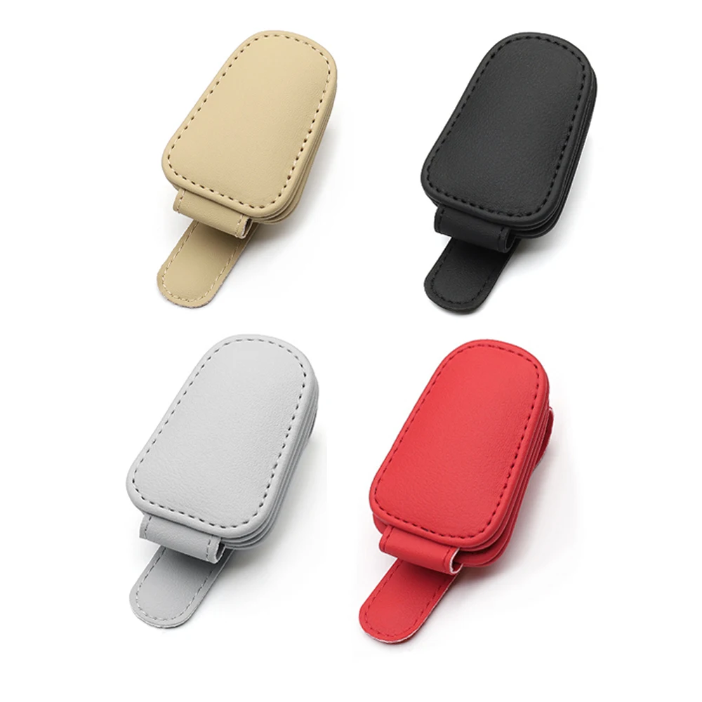 

Автомобильный держатель для солнцезащитных очков Lether, магнитный автомобильный держатель для солнцезащитных очков, вешалка для очков, стел...