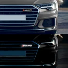 Автомобильная передняя решетка светодиодсветодиодный Модифицированная декоративная подсветка логотипа Для Rline R Badge Golf Jetta B5 B6 B7 Polo 3 5 Passat Touareg камера Bora Touran