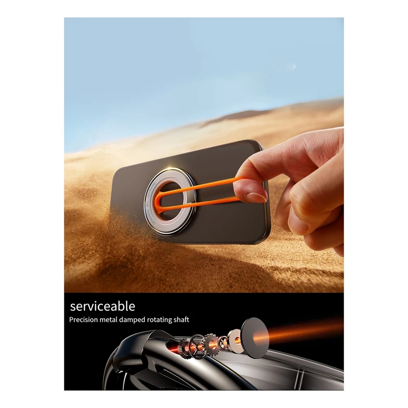 Joyroom Magnetic Ring Phone Holder Kickstand Silicone Grip Stand For Iphone 15 14 13 12 Pro Max