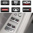 10 шт. универсальные наклейки для украшения интерьера автомобиля с логотипом для Mercedes Benz W247 W212 W213 W205 AMG W177 V177 W176 GLA GLC X253 W166