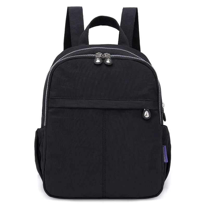 

Backpack Vintage For Teenage Girl Shoulder Mochila Feminina Women School Nylon Waterproof Casual Student Bagpack Female