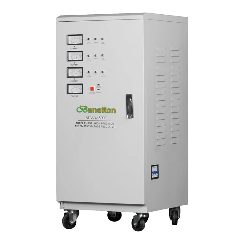 Svc-15kva Регулятор стабилизатора напряжения переменного тока Серводвигатель Тип Avr