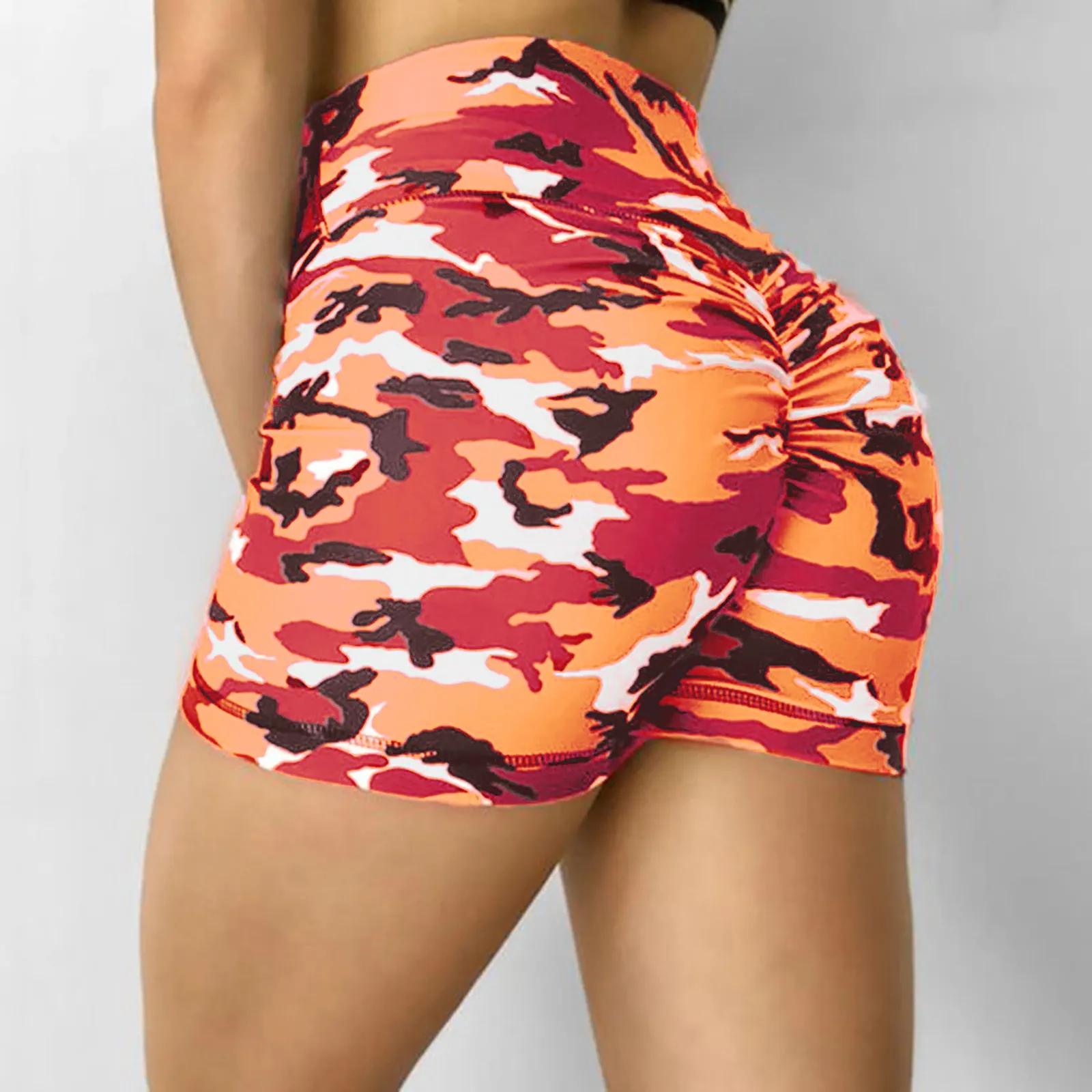 

High T Women Women Basic Slip Bike Shorts Compression Workout Leggings Yoga Shorts Capris Ladies Yoga Shorts with Pockets