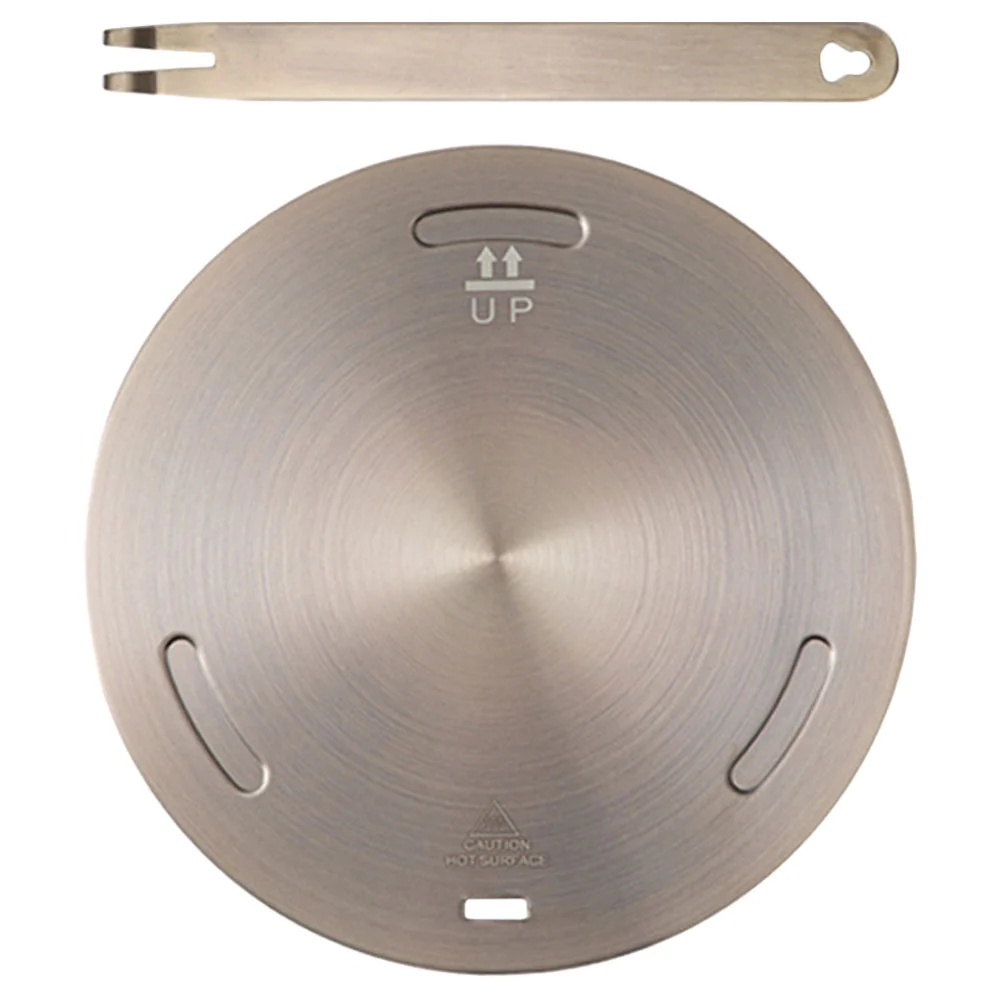 

Induction Diffuser Plate Stainless Induction Plate Induction Plate Adapter Induction Cooker Plate for Home Daily Restaurant
