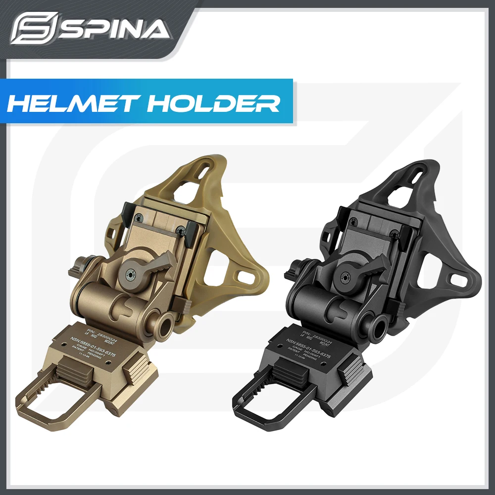 SPINA Metal L4 G24 L4G24 NVG Mount Bracket Holder For PVS15 PVS18 GPNVG18 Goggle Night Vision Stent Skip Fast OPS Helmet Parts