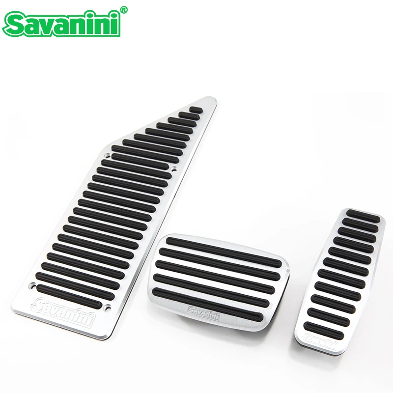 

Savanini Car Footrest Brake Gas Accelerator Pedal Pad kit for Buick Encore and Chevrolet Rveo/Trax Auto! No drilling