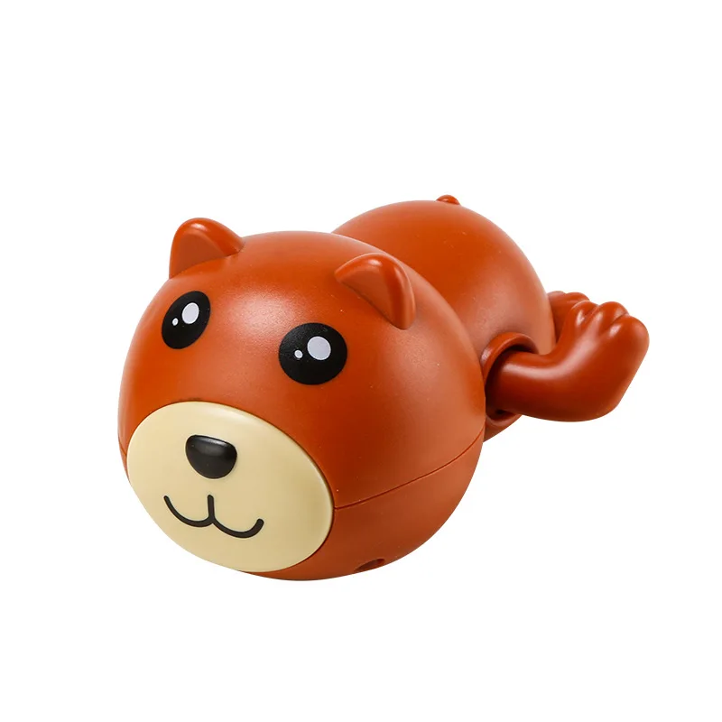 Bathing Ducks Cartoon Animal Whale Penguin Bear Swimming Pool Classic Clockwork Water Toy For Infant 0 24 Months