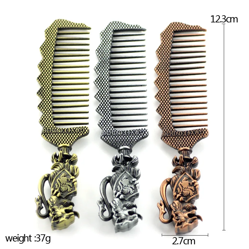 

HOT New Male Lion Style Retro Comb Gryffindor Ravenclaw College Style Ravenclaw Comb Gift Articles for Daily Use