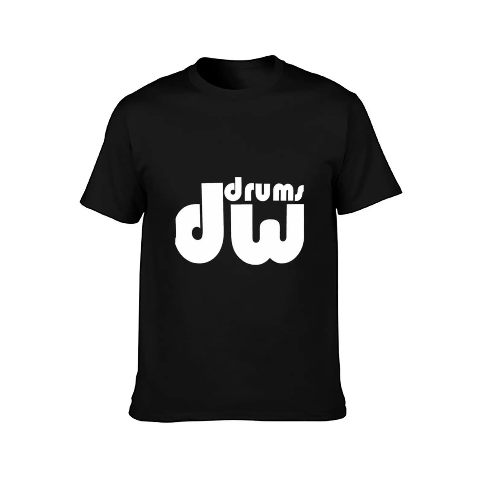 Фото Футболка DW Drums Brands: модная повседневная рубашка с коротким рукавом №2