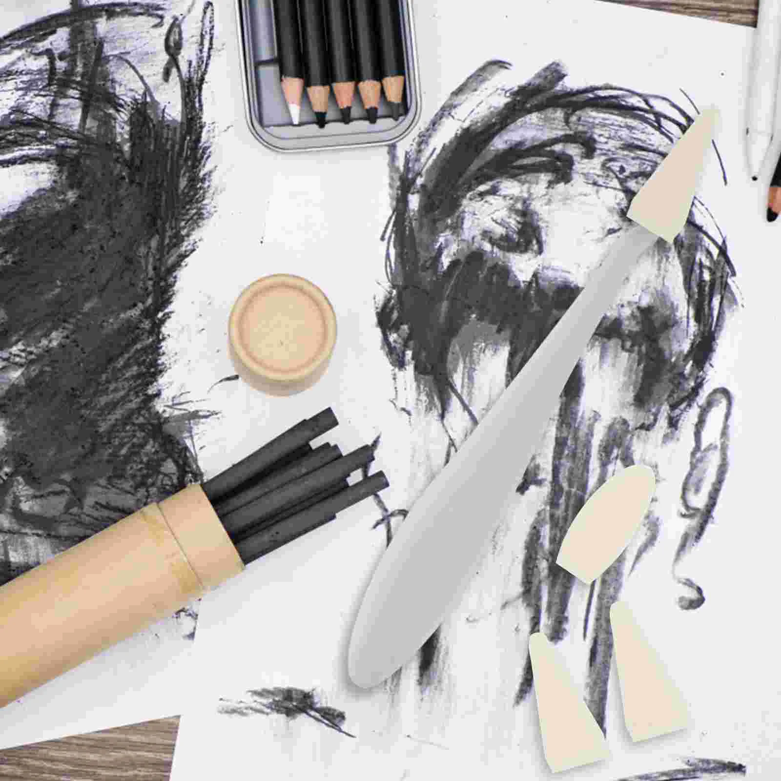 40 шт. ластик для эскизов различные насадки губок сменный инструмент