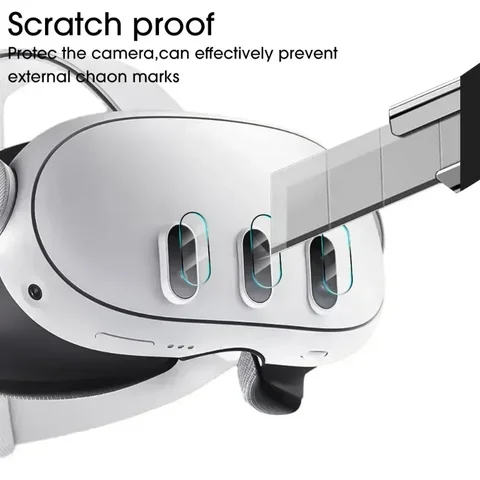 1-3 комплекта для Meta Quest 3 VR, защитная пленка для объектива из закаленного стекла, прозрачная HD защитная пленка от царапин для Meta Quest3 2025