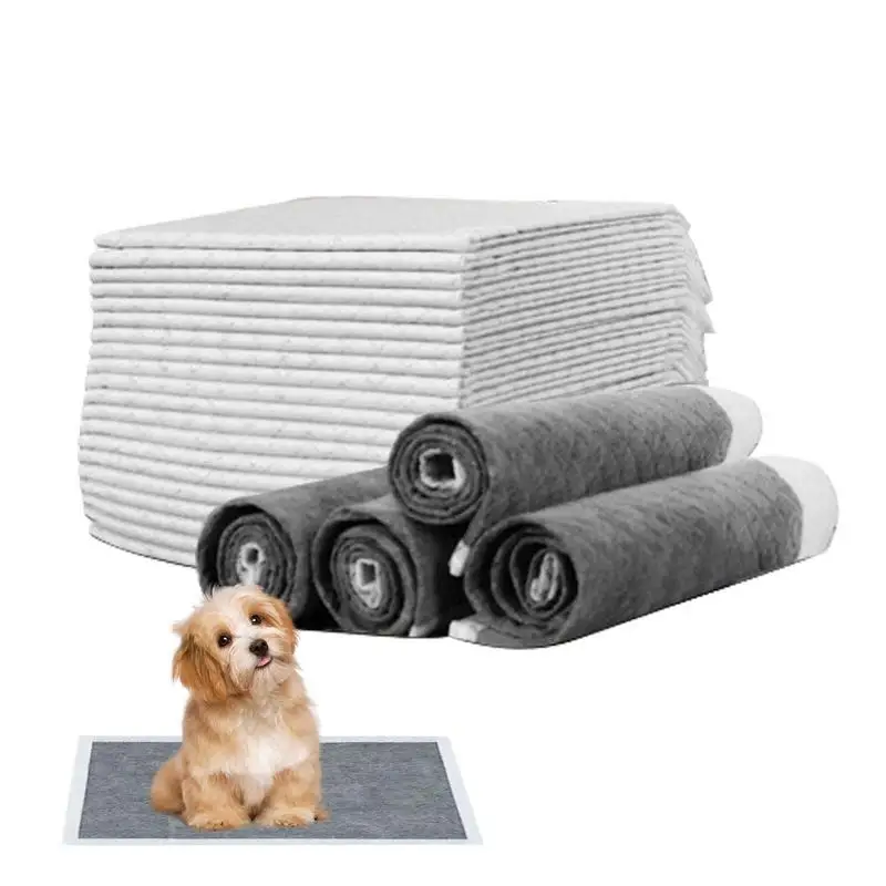 

Dog Training Pads Bamboo Charcoal Pet Pee Mat Absorbent Leak-Proof Pet Training Puppy Pee Pads No Leaking Pee Pads For Dogs Cats
