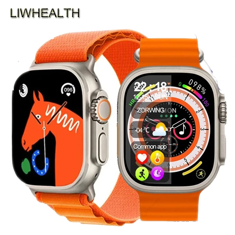 

HOT Series Ultra 8 9 Smartwatch 2023 Men Women T800 Ultra Smart Watch Connect Watch Fit For Xiaomi Apple Realme VS HK8 HK9 PRO