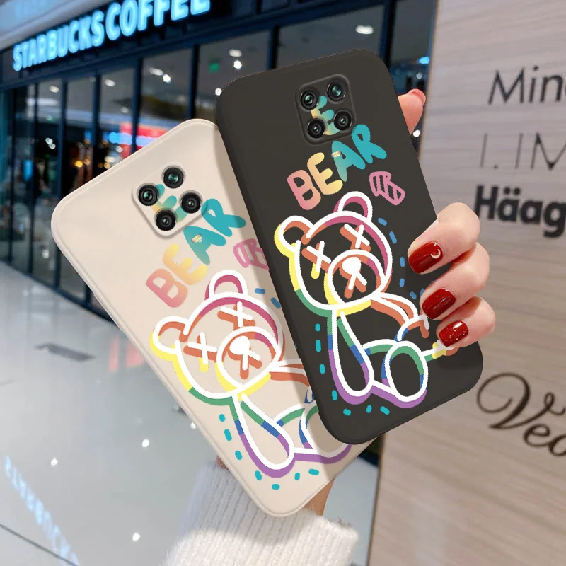 Case For Xiaomi Redmi Note 9 Pro Cases Silicon Cover Xiaomi Redmi Note 11 Pro 9S 9T 9A 9C NFC Coque Camera Len Protection Fundas