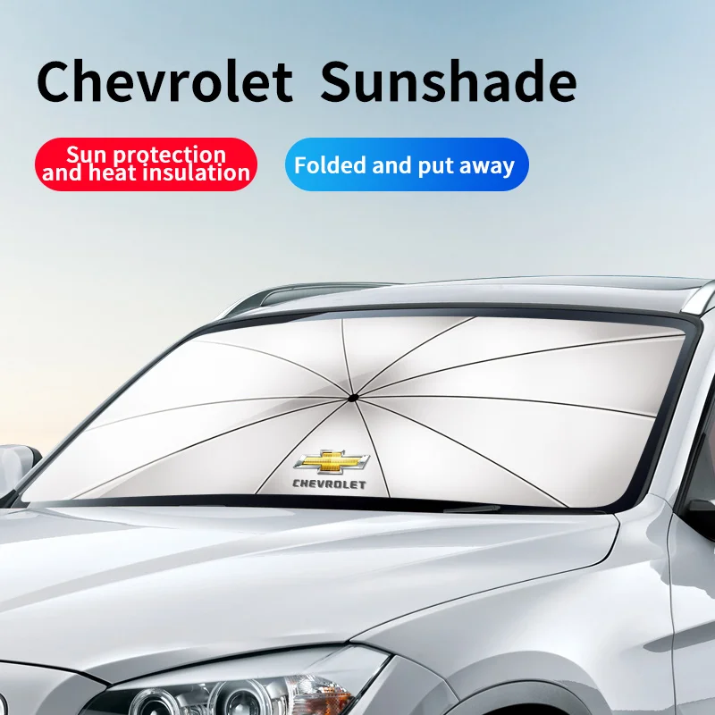 

Car Windscreen Sunshade Car Front Window Uv Shield Folding Sunshade For Chevrolet Captiva Trax Sonic Cruze Malibu Tahoe Impala