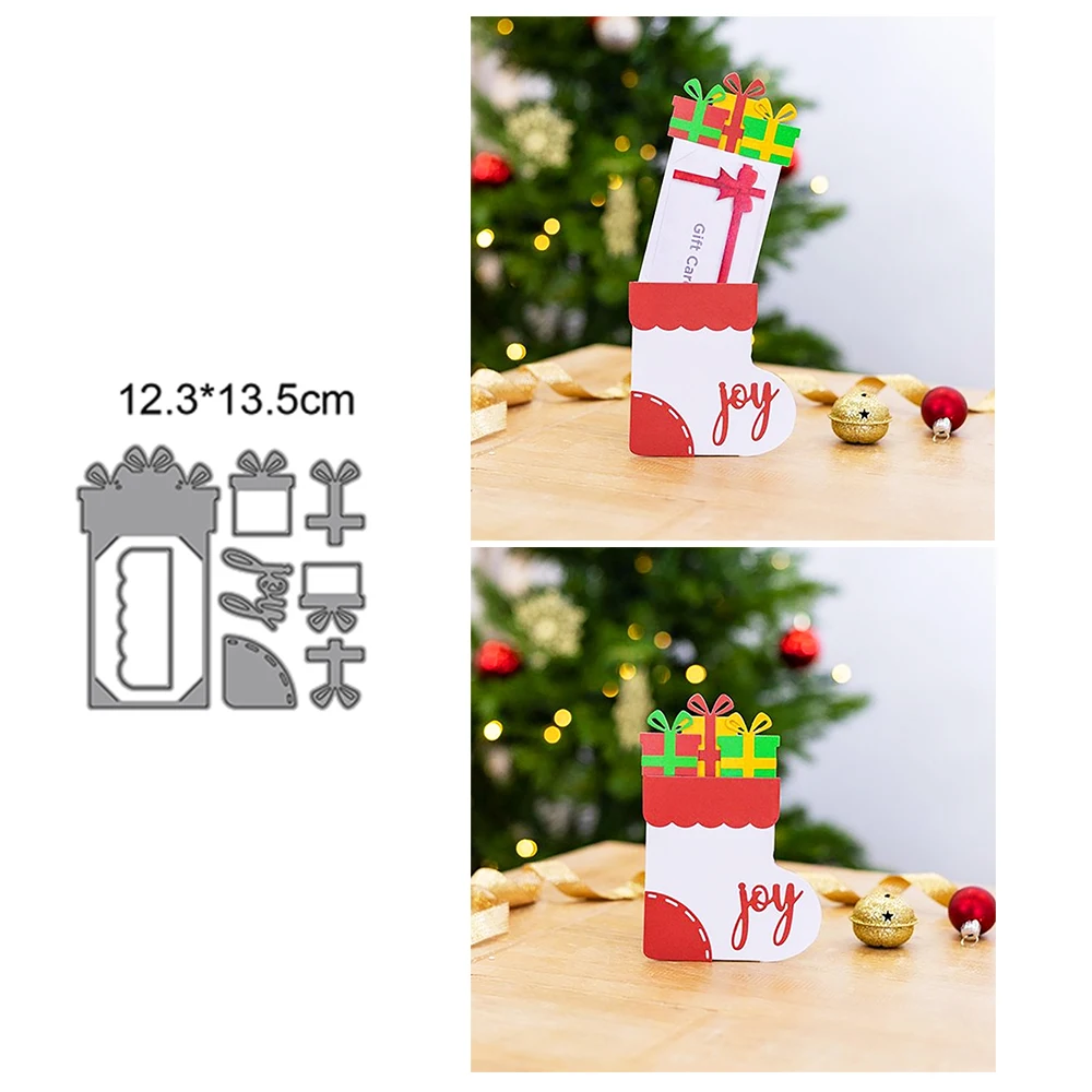 

Рождественские подарки, вырубные штампы, Новое поступление 2022, Рождество, сделай сам, тиснение, карточки, скрапбукинг, создание трафаретов, тиснение