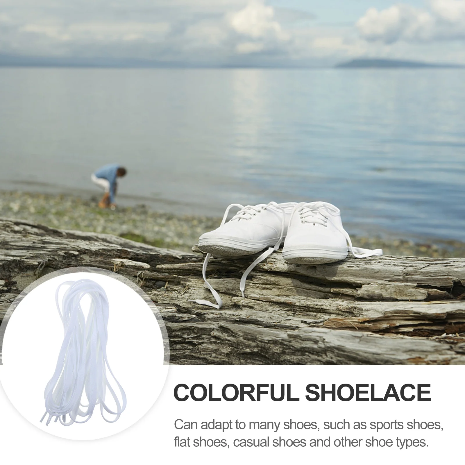 Flat Shoelaces Practical Shoes Strap Casual Accessories Versatile White Sneakers Stretch