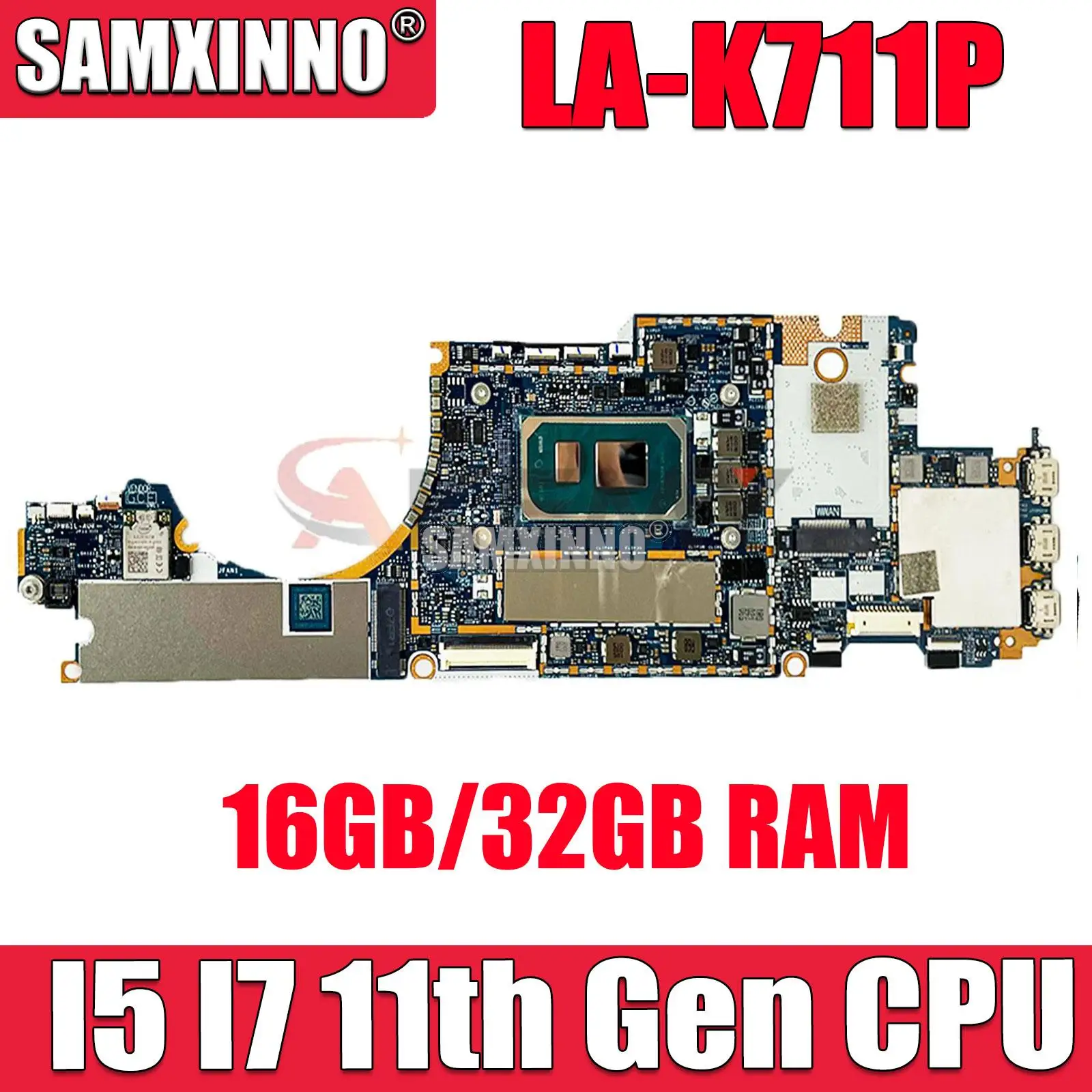

Материнская плата для ноутбука HP Elitex2 G8 M51656-601 с процессором i5 i7 11 поколения 16 ГБ 32 ГБ M51656-001 100% рабочий