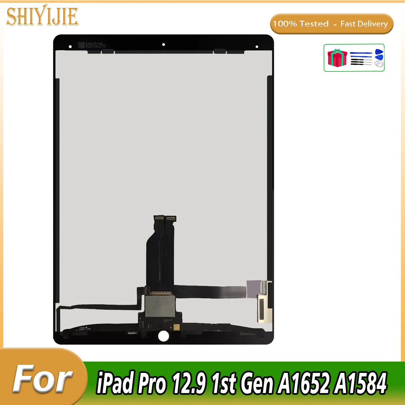 Оригинальный ЖК-дисплей для iPad Pro 12,9, ЖК-дисплей A1652 A1584 первого поколения для iPad Pro 12,9 дюйма, ЖК-дисплей 100% протестирован