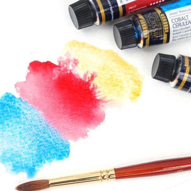 Корея MIJELLO MISSION Золотой акварельный пигмент/краска 15 мл 573 ~ 632 Главный класс