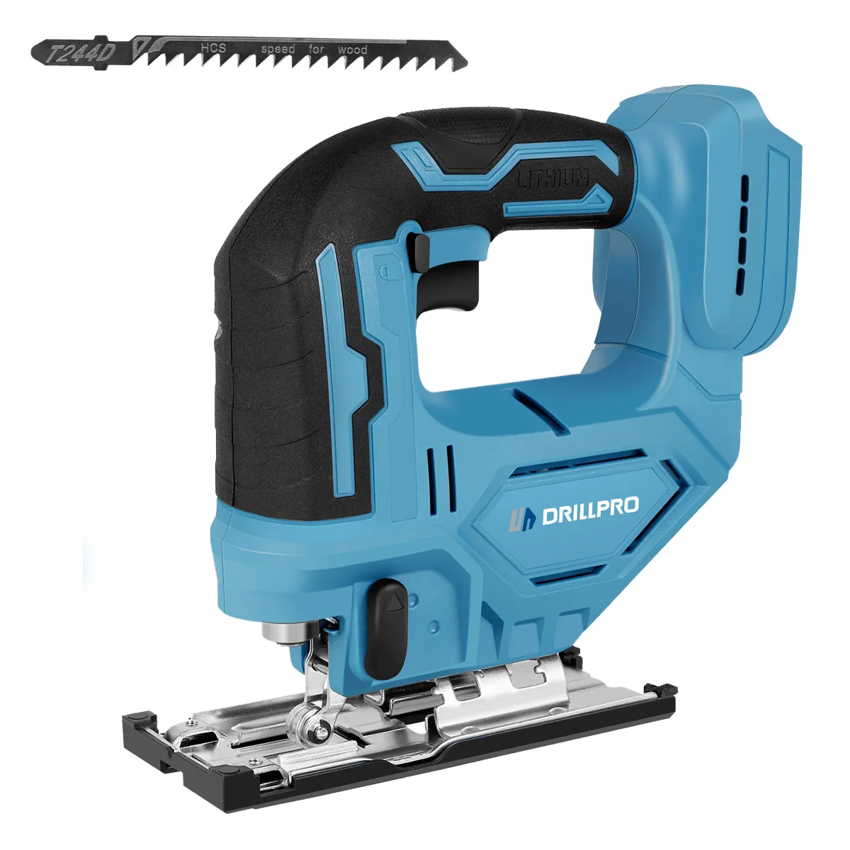 

Электрическая ножовочная пила Drillpro, 300 Вт, регулируемая ножовочная пила 0-45 °, электроинструмент для деревообработки, аккумулятор Makita 18 в