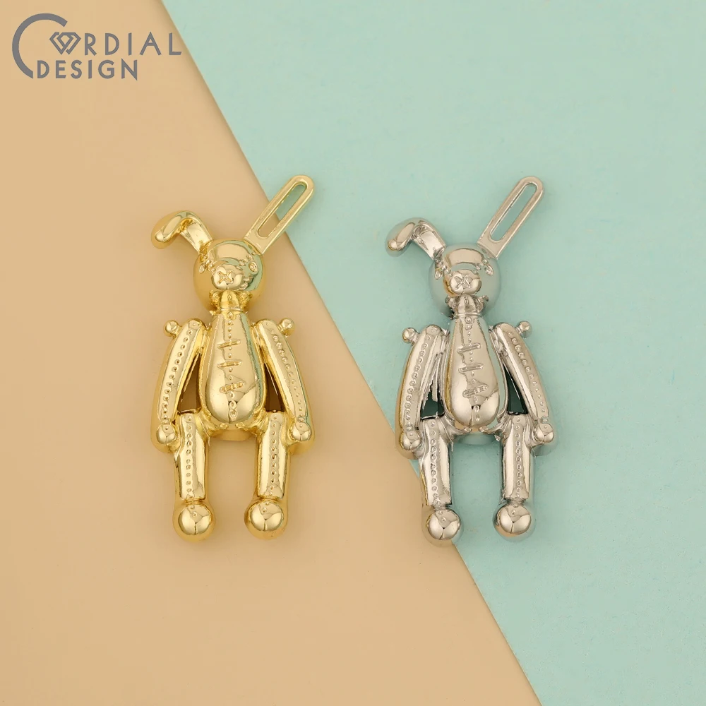 

Аксессуары для ювелирных изделий Cordial Design 50 шт. 16*38 мм/Сделай сам/Родиевые подвески/ручная работа/в форме животного/фурнитура для ювелирных и...