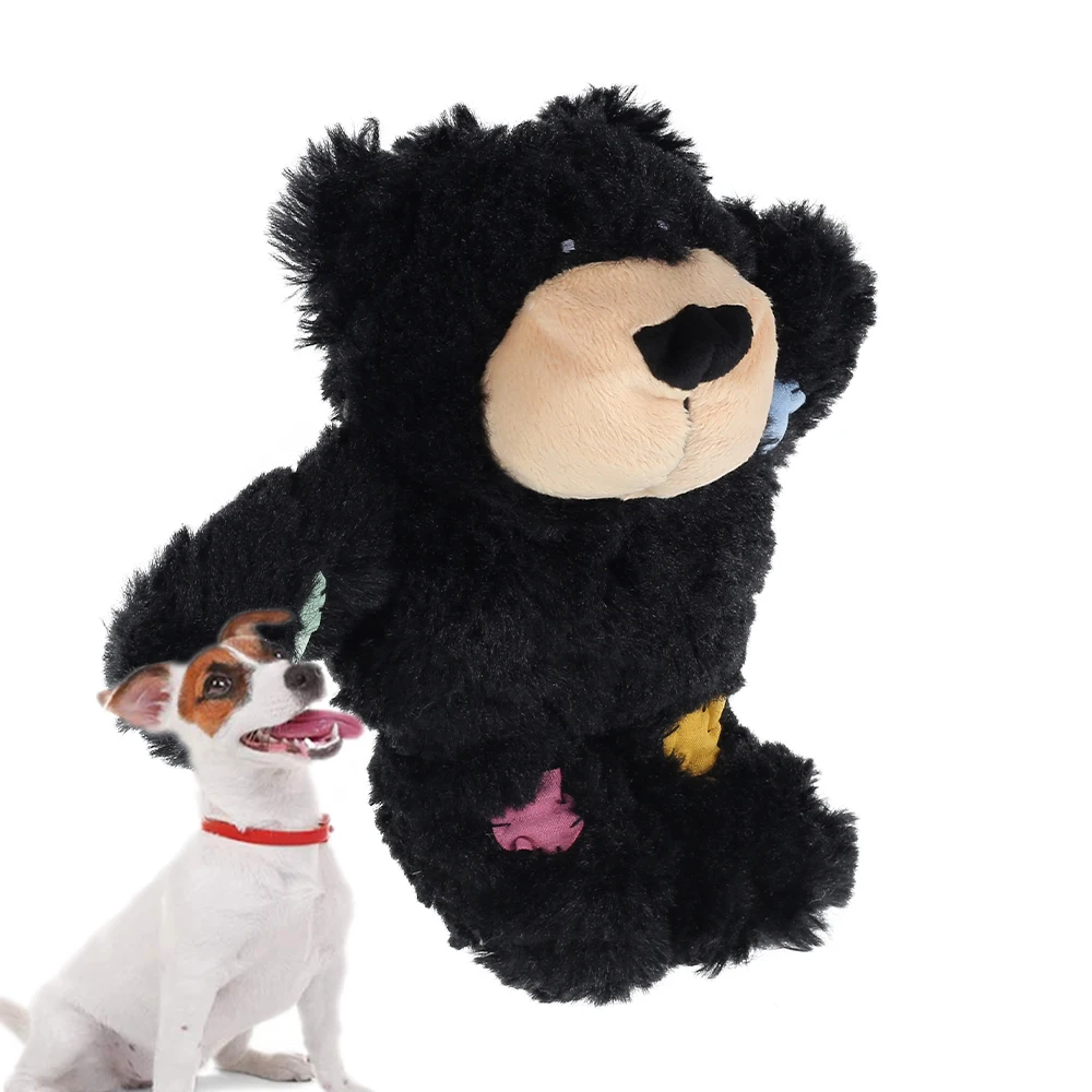 

Жевательные игрушки для собак, мягкий плюшевый медведь, пищалка, веревка, плюшевый Тедди, комфорт, мягкие игрушки для игр, товары для домашни...