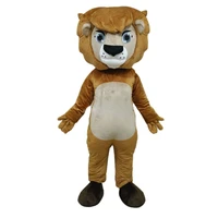 adult lion mascot costume cosplay fancy dress cartoon animal character suit custom made mascots for marketing furry suit