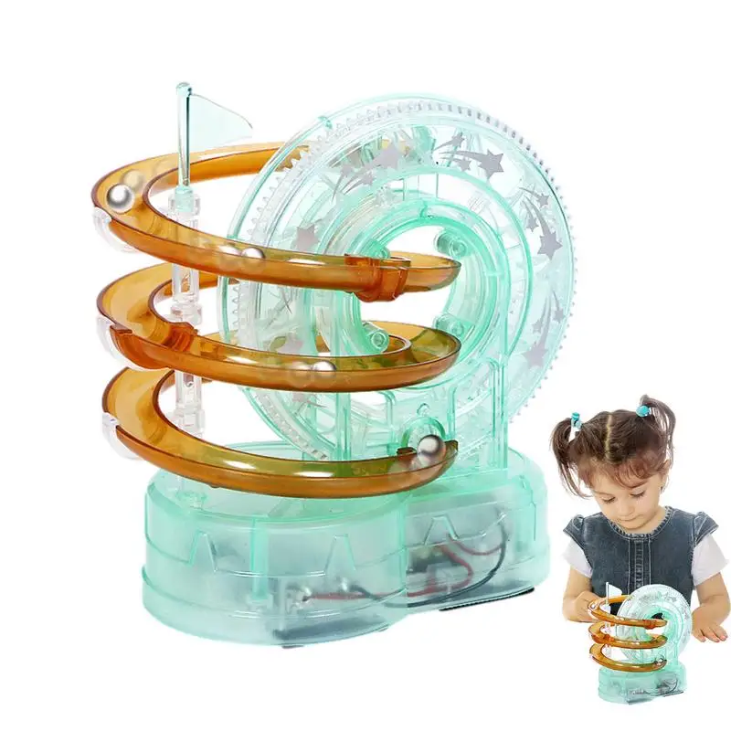 

Run Tower Toy Funny Drop And Go Ball Ramp Toy Without Sharp Edges Race Track Toy Develop Hand-Eye Coordination Round Smooth