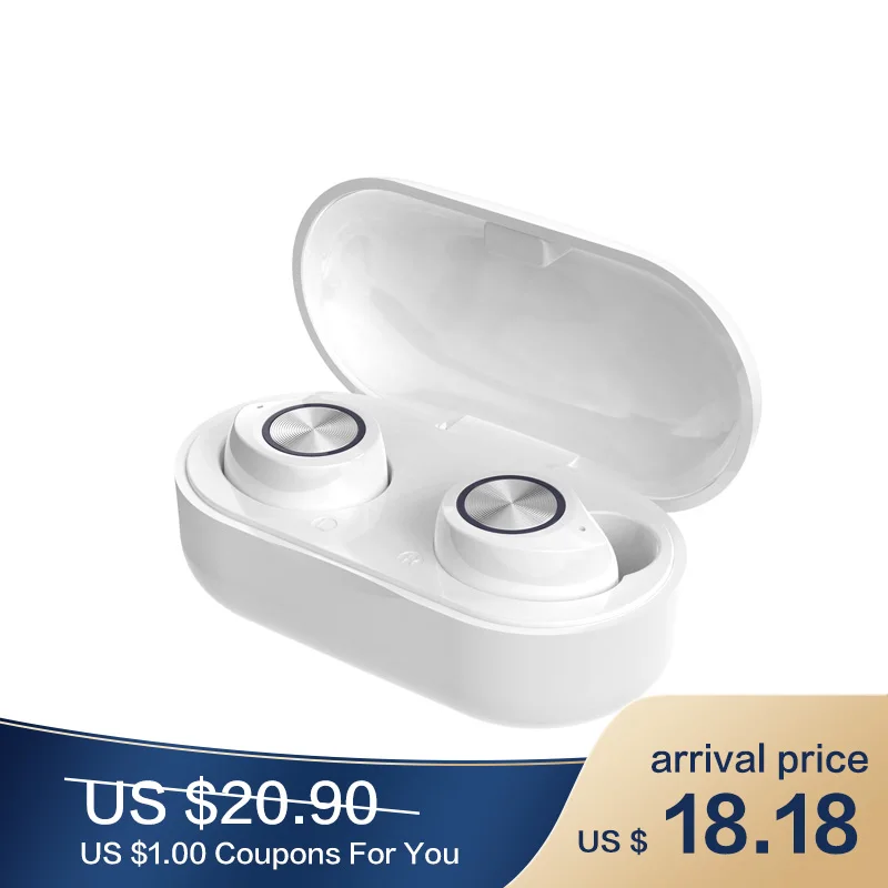 

Новинка 2022 года, сенсорные шумоподавляющие водонепроницаемые спортивные модные стерео наушники TW60 с латунным покрытием, 5,0