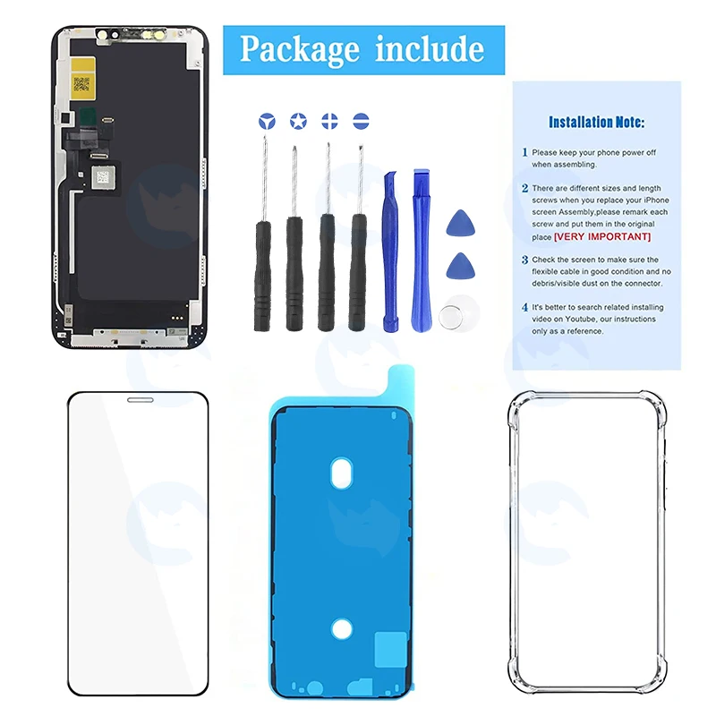 100% New GX ALG OLED Incell Display For iPhone 12 12pro 12mini 12promax With 3D Touch Digitizer Assembly LCD Screen Replacement enlarge