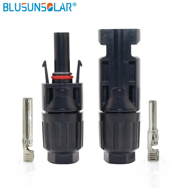 

2 Pair pv solar Connector Male/Female Solar Panel Cable Connector LJ0116 Solar PV penal connectors