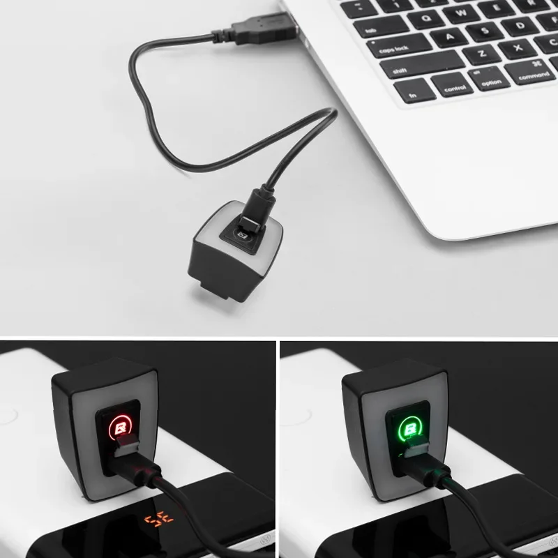 ROCKBROS Велосипедный фонарь IPX6 Водонепроницаемый задний светодиодный USB