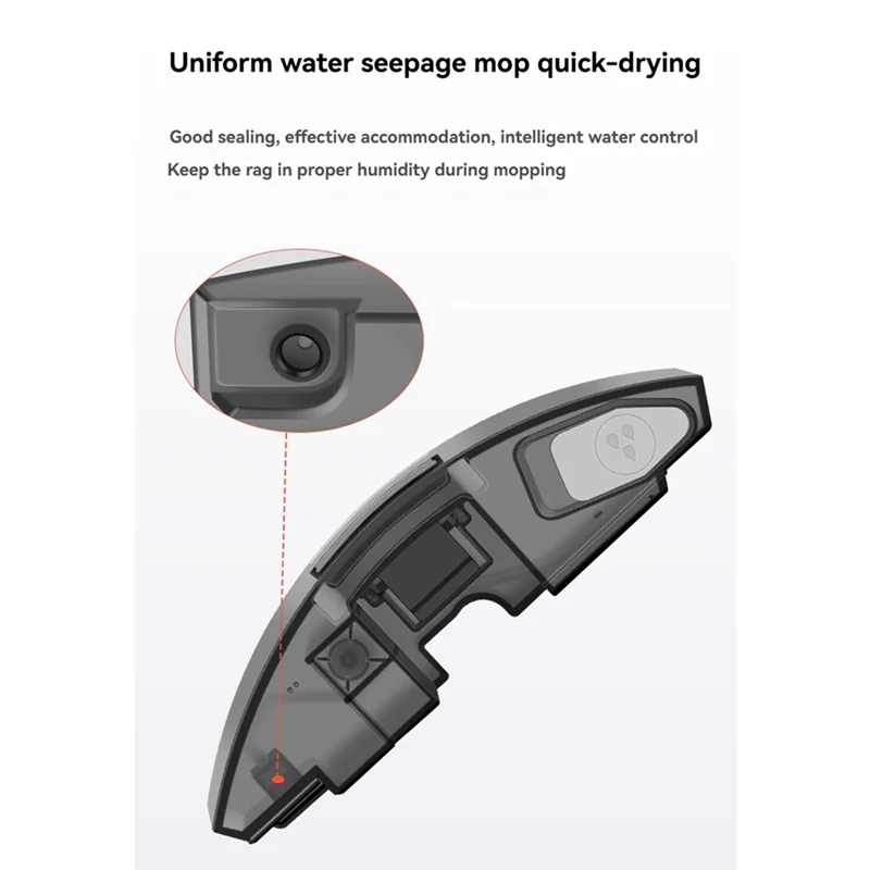 Фото ABNP Электрическая подметальная машина Резервуар для воды для пылесоса Roborock G10, G10S, G10S Pro Улучшенная очистка Простая установка №5