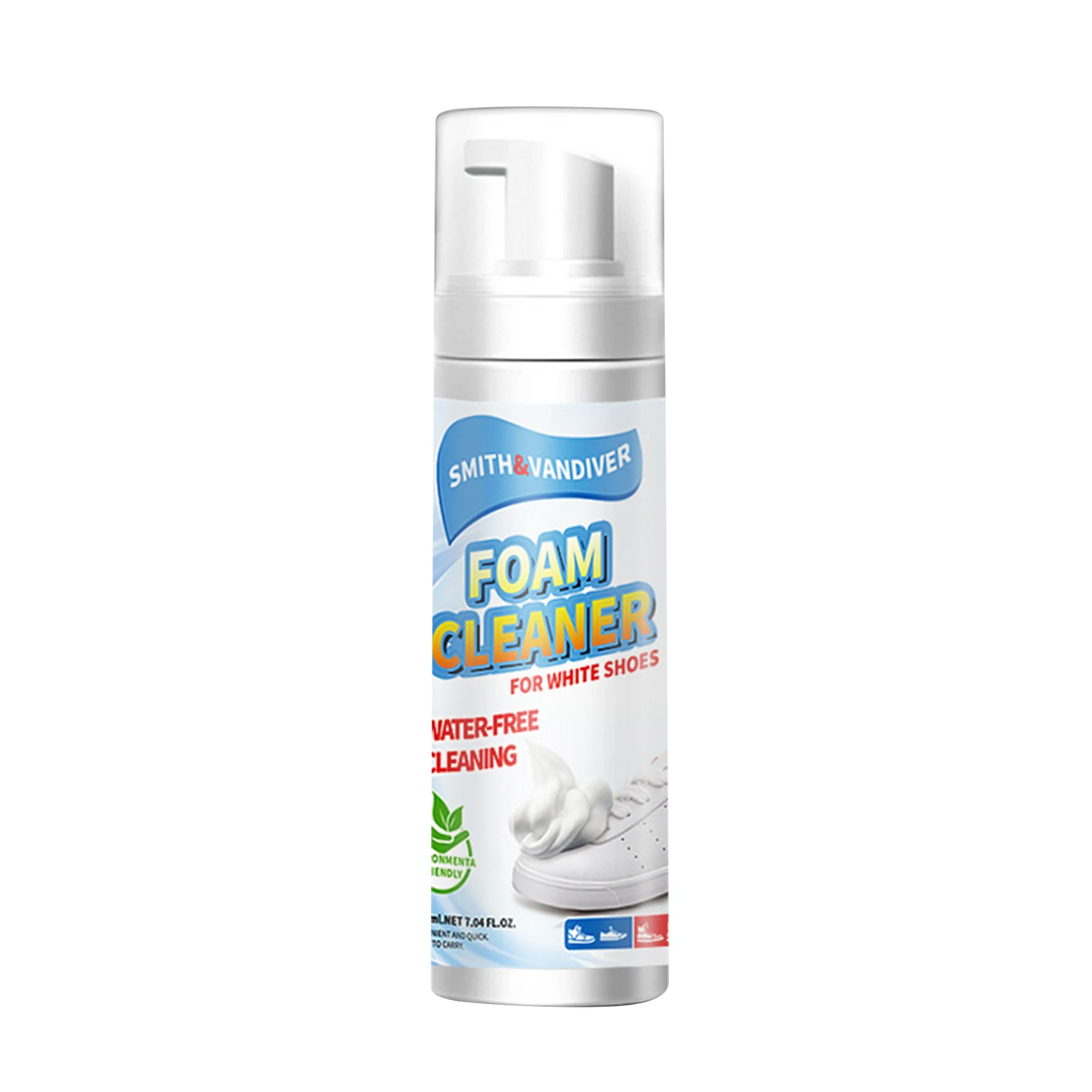

White Shoe Cleaner Portable Non-washing Sports Shoe Cleaner Waterless Cleaner For Leather Canvas Athletic Lining Nubuck Sneakers